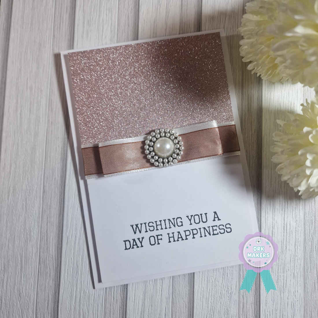 Blog by Dani_Doodles - First Edition Metallics Wedding styled Card