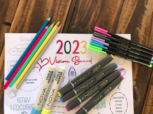 2023 Vision Board Printable
