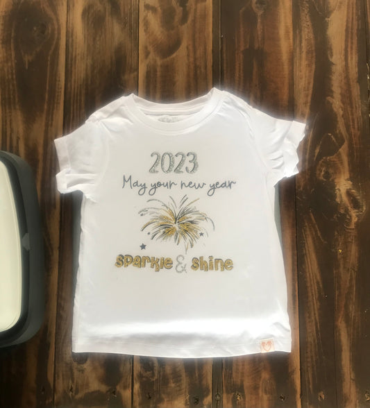 2023 Sparkle and shine Cut out