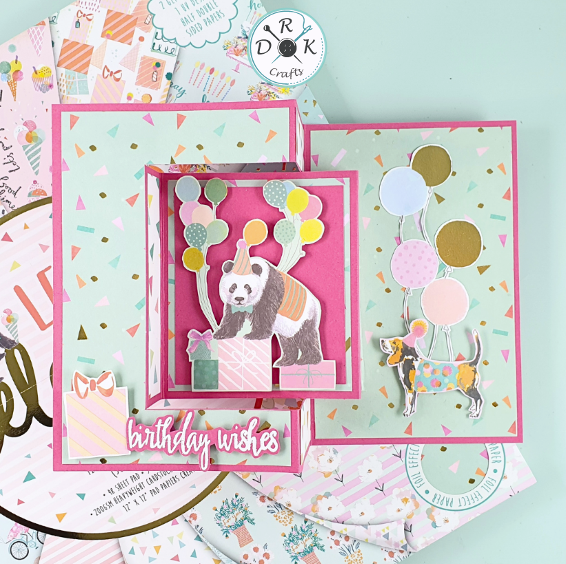 Blog by Sarahs - Fun Tri-Fold Card