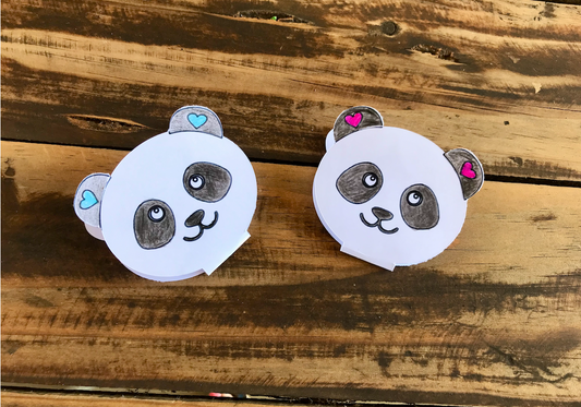 Valentine's Day Panda Card