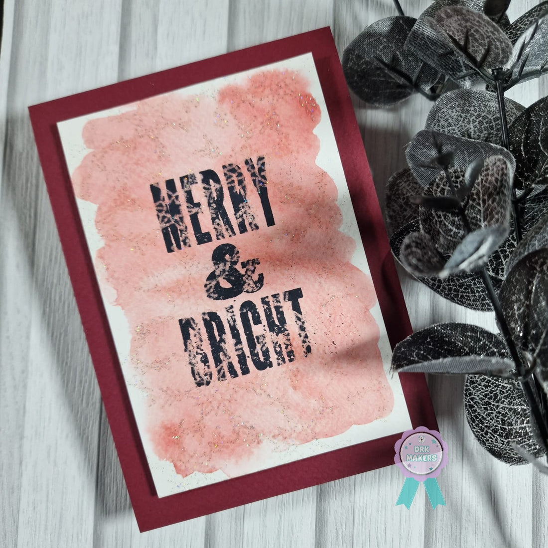 Blog by Dani_Doodles -  Rustic Christmas Card