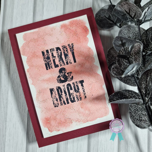 Blog by Dani_Doodles -  Rustic Christmas Card