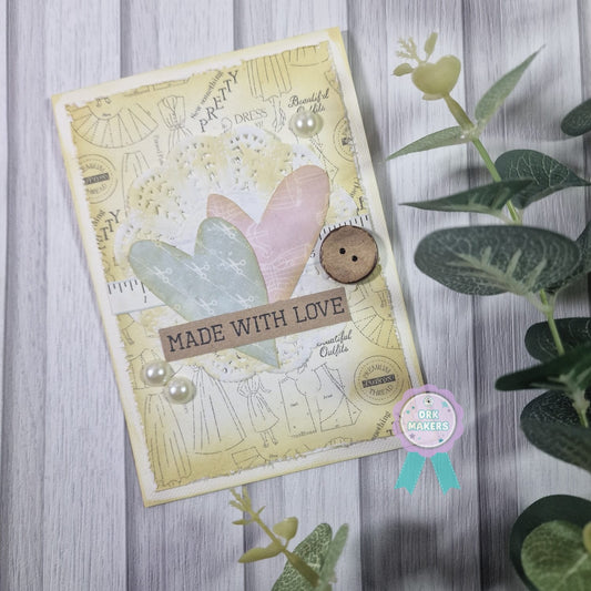 Blog by Dani_Dooodles - Cute As a Button Card