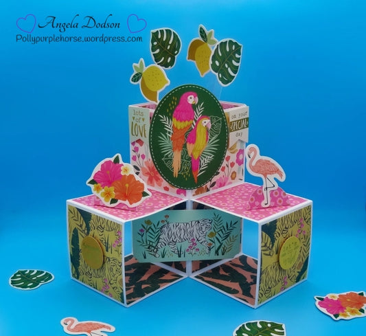 Blog by Angela_Dodson - Pop Up Cube Card – Step By Step