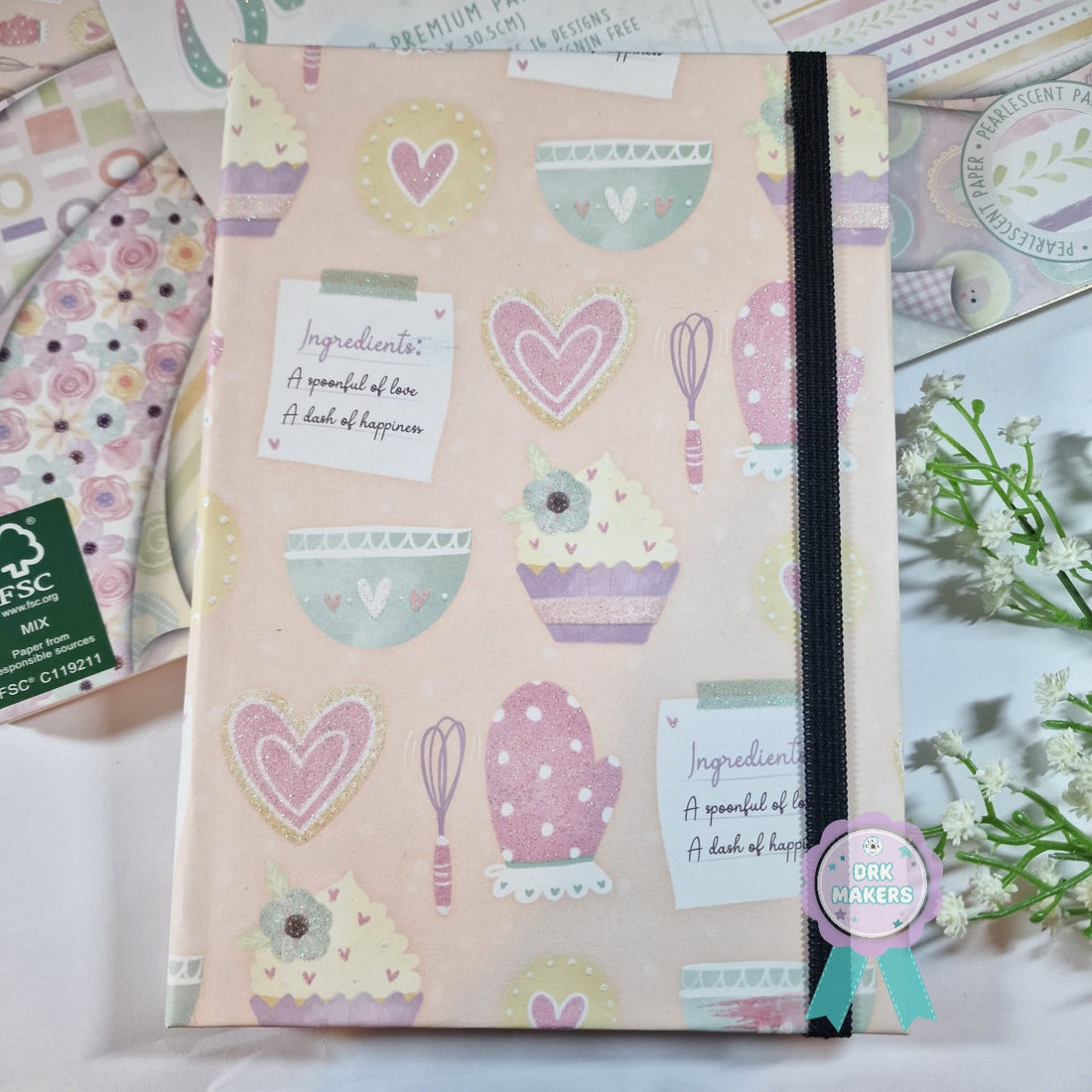 Blog by Dani_Doodles - Decorating a Notebook