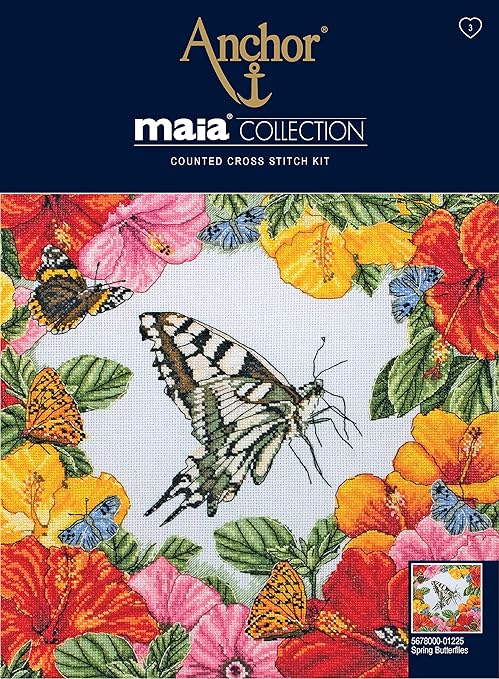 ANCHOR Maia CS Spring Butterflies- Multi- One