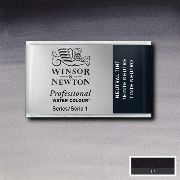Winsor & Newton Neutral Tint Whole Pan - S1 Professional Watercolour - Winsor & Newton at DRK Crafts