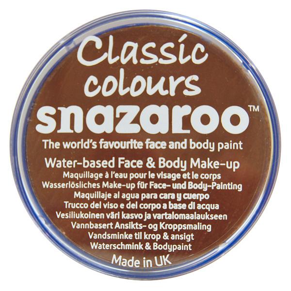 Snazaroo Face Paint 75ml Classic Light Brown