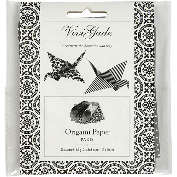 Origami Paper 10cm 50sht Paris