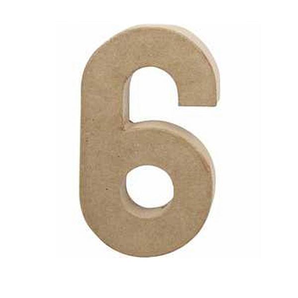 Create Crafts PM Number large 6 1pc