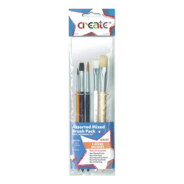 Create 5 Brush Mixed Set