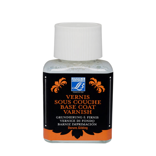 Lefranc Bourgeois 75ml Base Coat Varnish - Gilding Liquid