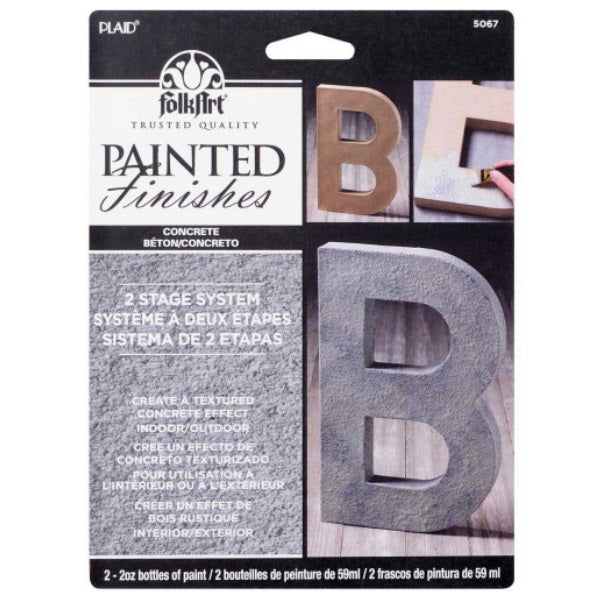 Folk Art Concrete Finishes Kit 2 x 2oz – 59ml (2oz)