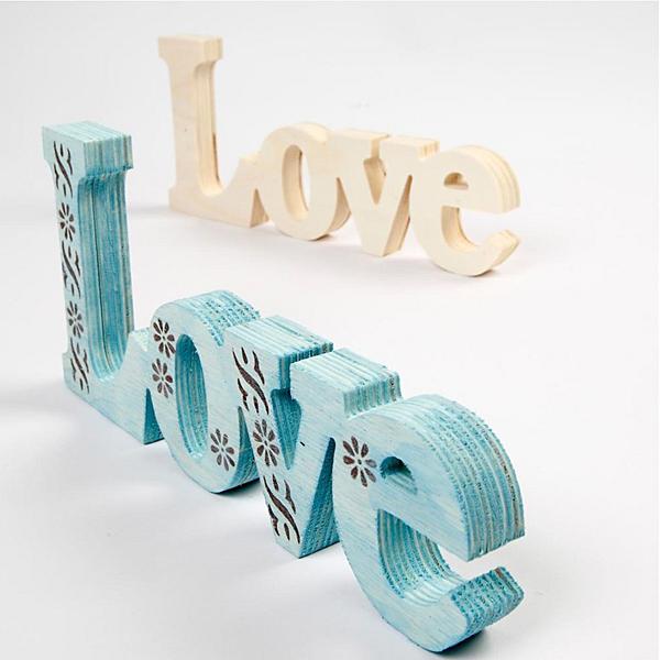 Create Crafts Create Craft - Decoration Wording 23x10 cm Love