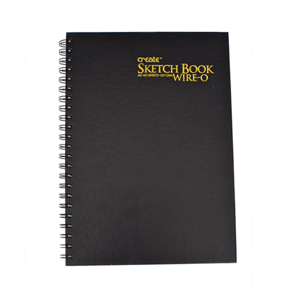 Create A3 Hardback Sketchbook 50s 110gsm Wire-O