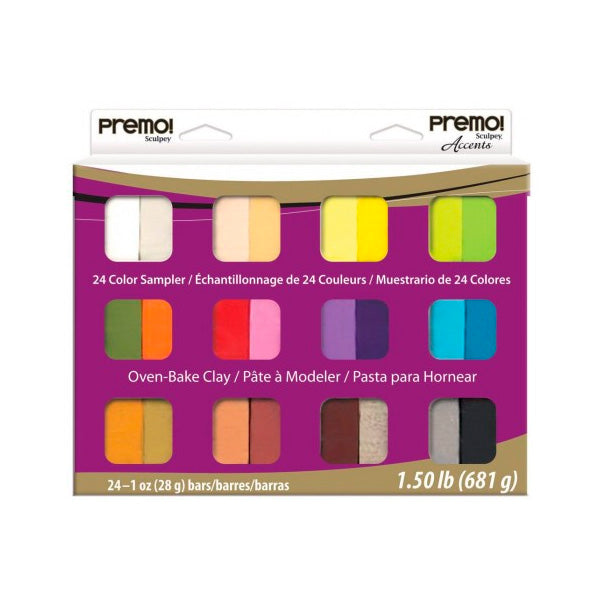 Sculpey Premo Multipack 24 x 1 oz