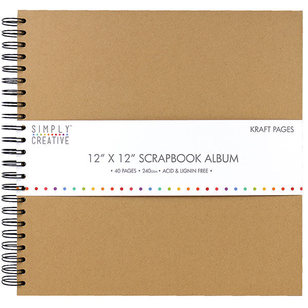 Simply Creative Simply Creative Album 12x12 - Plain