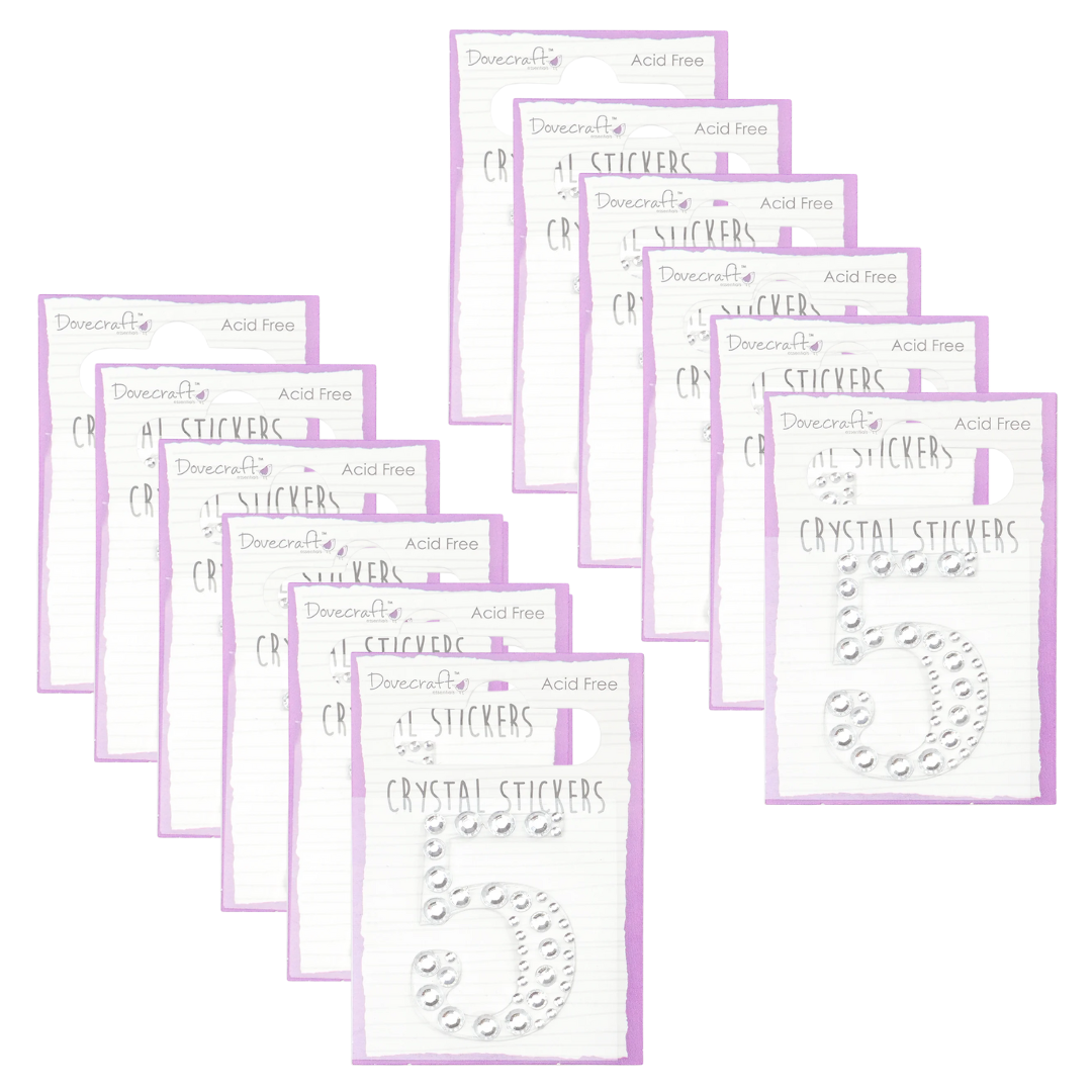 Dovecraft Crystal Stickers 5