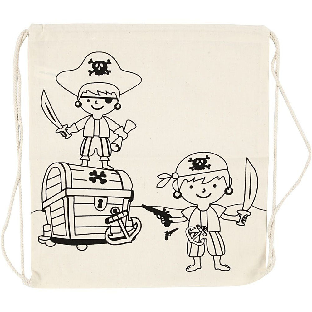 Create Crafts Drawstring Bag 37x41cm Pirate