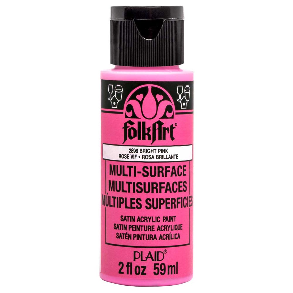 2oz FolkArt Multi Bright Pink – 59ml (2oz)