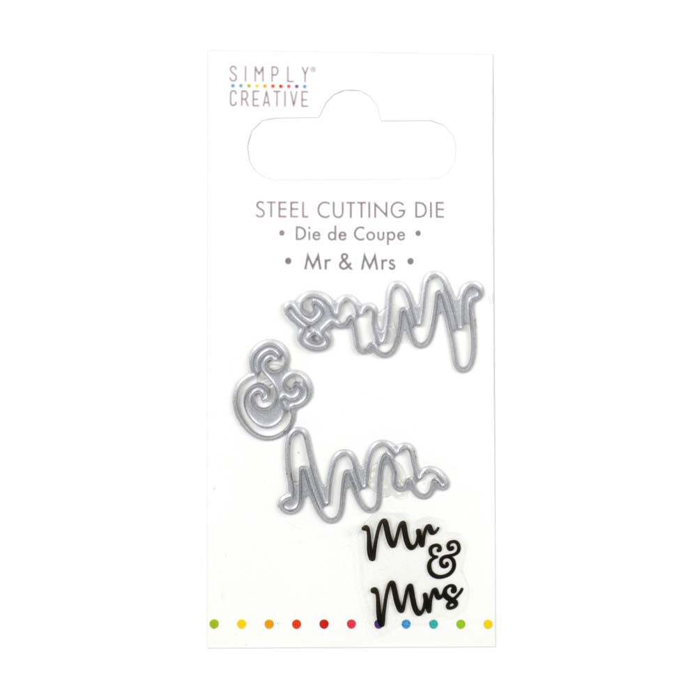 Simply Creative Dies - Mr & Mrs