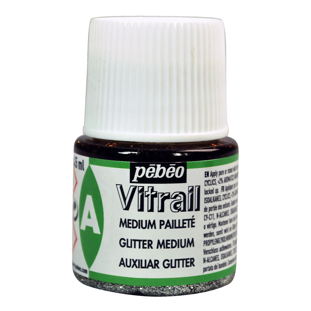 Pebeo Vitrail Medium Glitter - Vitrail (45ml)