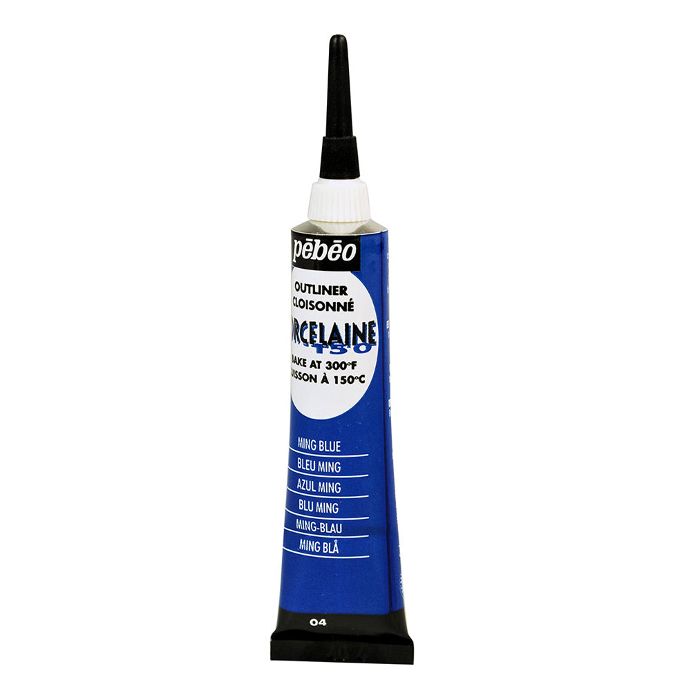Pebeo Porcelaine 150 Outliner Ming Blue (20ml)