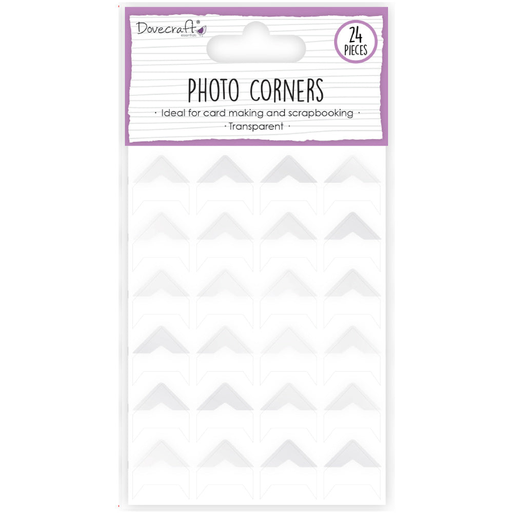 Dovecraft Photo Corners Transparent