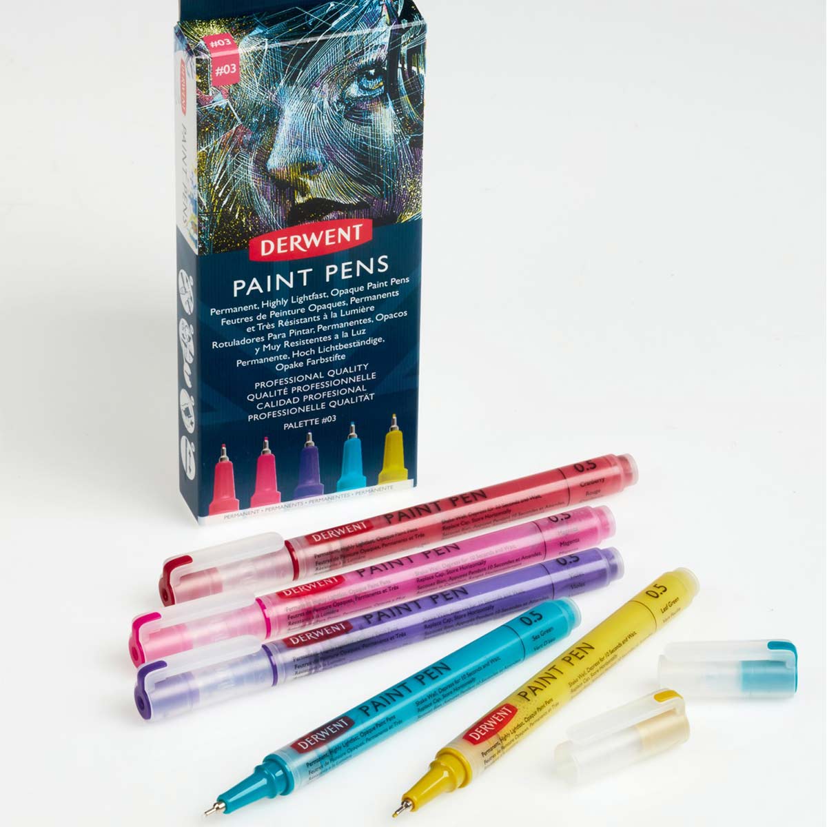 Derwent Paint Pen Palette #3