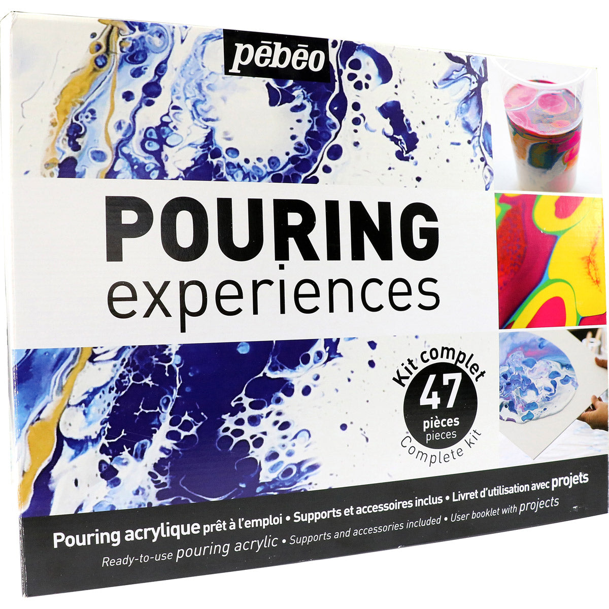 Pebeo Pouring Kit 47 Pieces