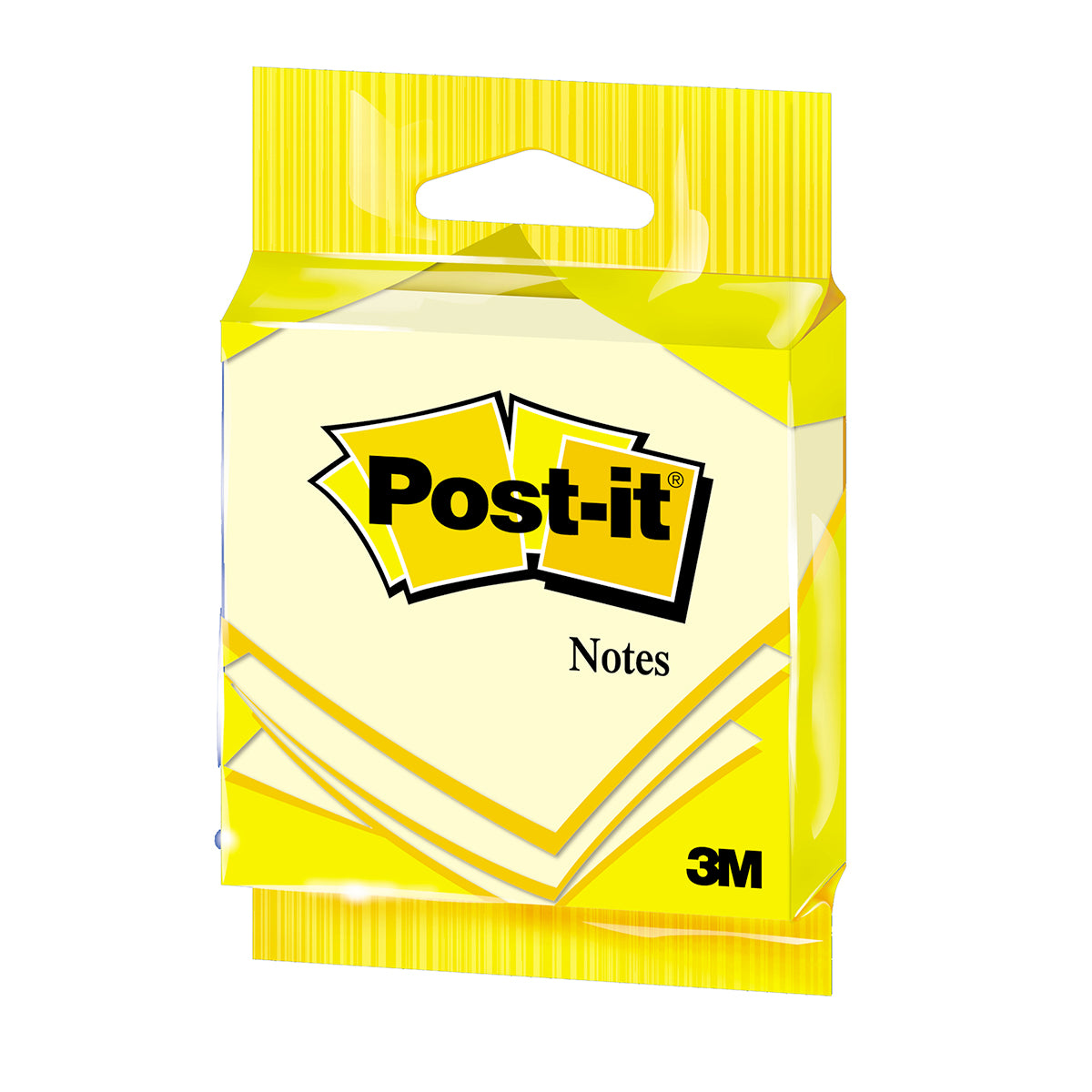 3M Post It Notes - Canary Yellow – 76 x 76mm - 100 Sheets