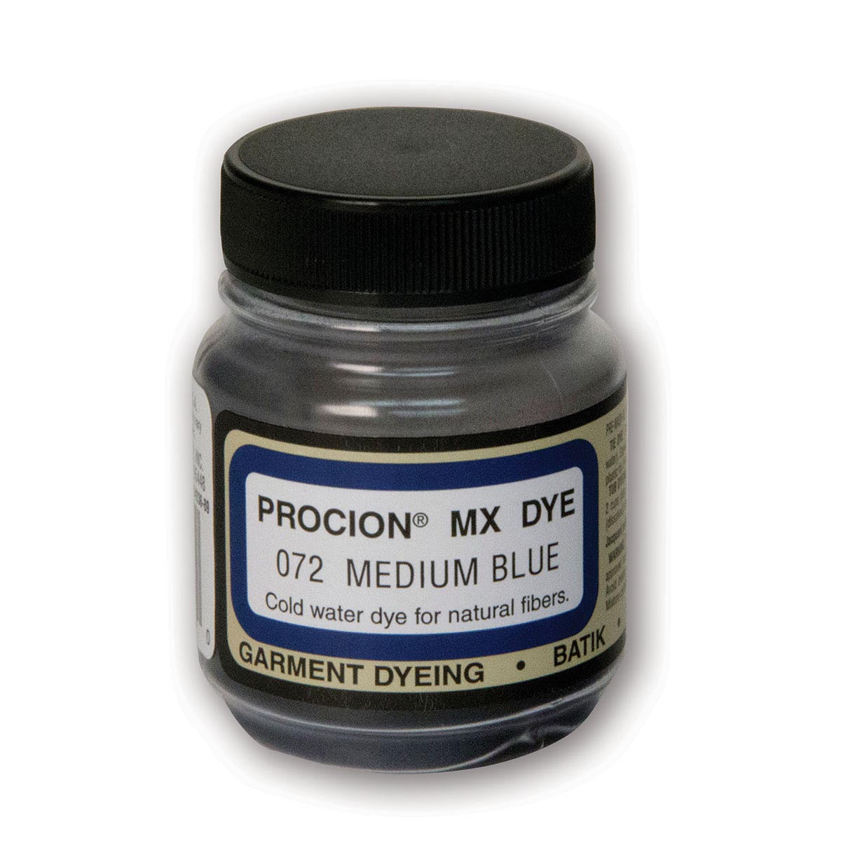 Jacquard Procion MX 2/3oz - Medium Blue 072 - Pigments & Powders from Jacquard at DRK Crafts