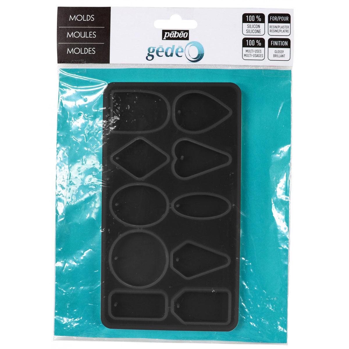 Pebeo Silicon Moulds - Geometric N0 2