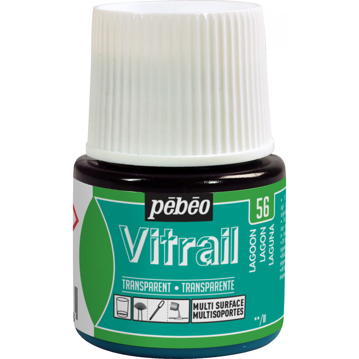 Pebeo Vitrail Vivid Lagoon (45ml)