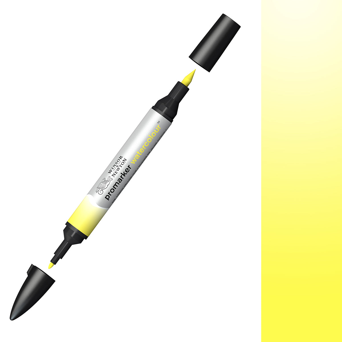 Winsor & Newton Watercolour Markers Lemon Yellow Hue 346 - Winsor & Newton at DRK Crafts