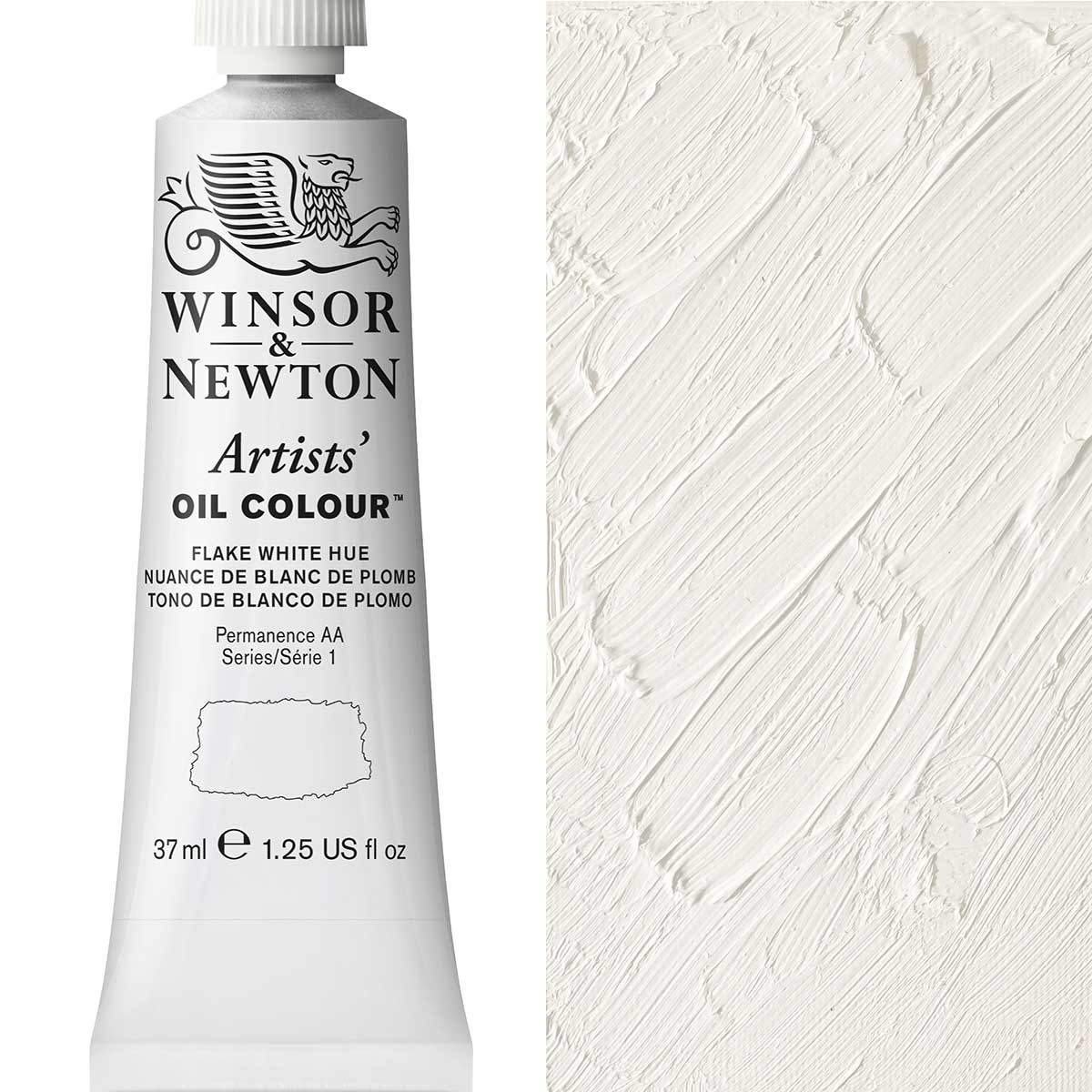 Winsor & Newton Artists' Oil Colour 37ml Flake White Hue - Winsor & Newton at DRK Crafts