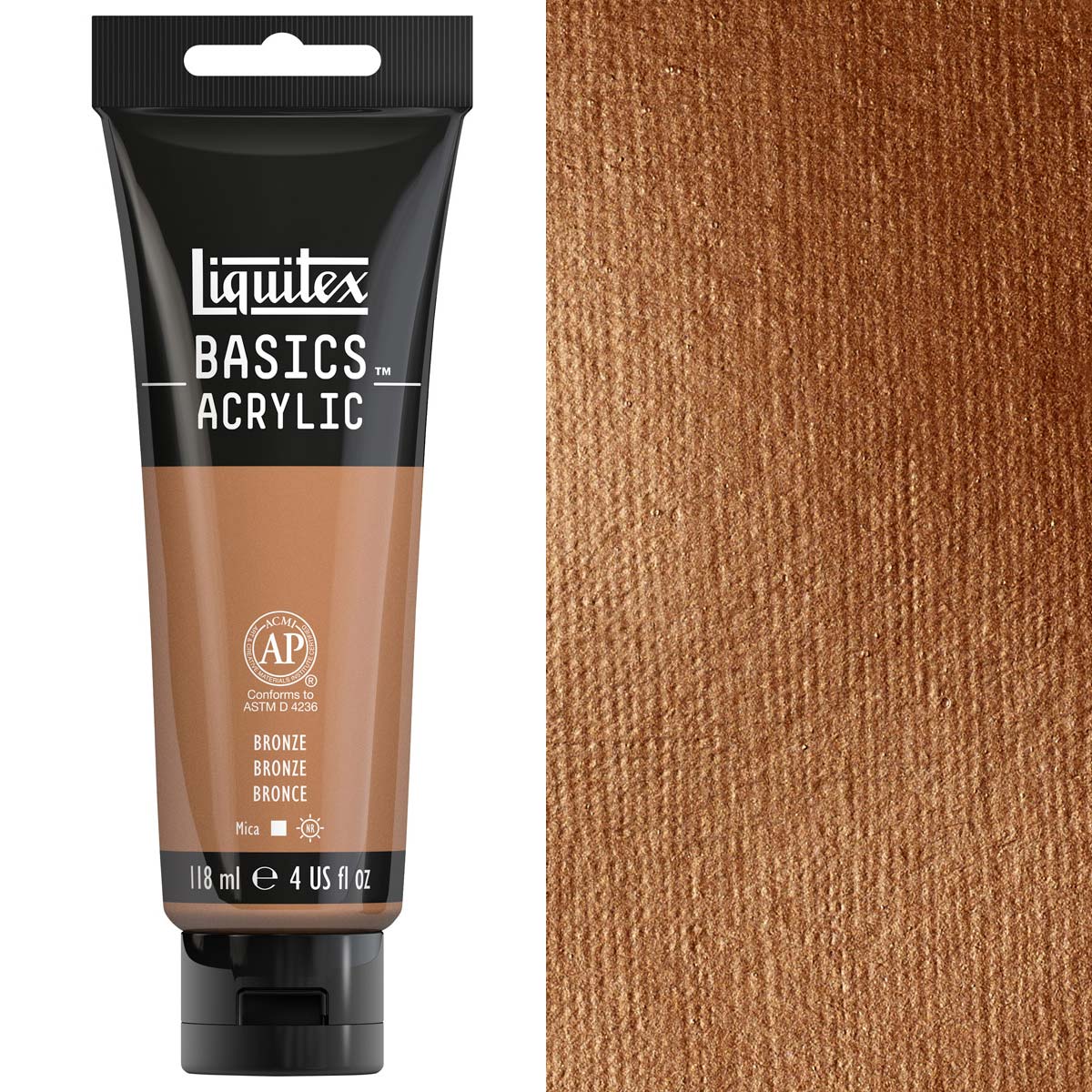 Liquitex Basics Acrylic 118ml Acrylic Paint - 054 Bronze