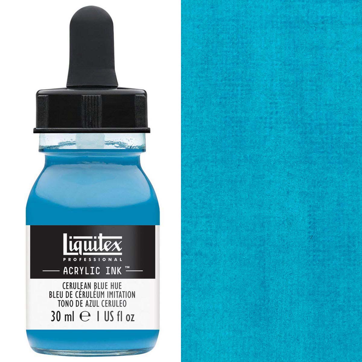 Liquitex - Professional Acrylic Ink - 30ml Cerulean Blue Hue