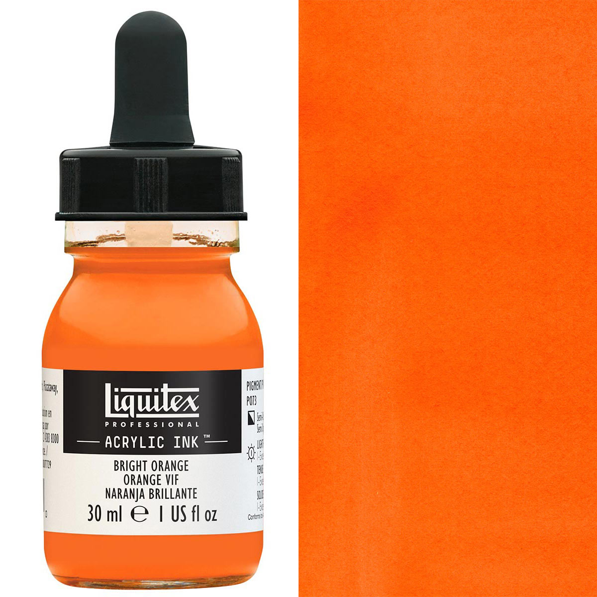 Liquitex - Professional Acrylic Ink - 30ml Bright Orange