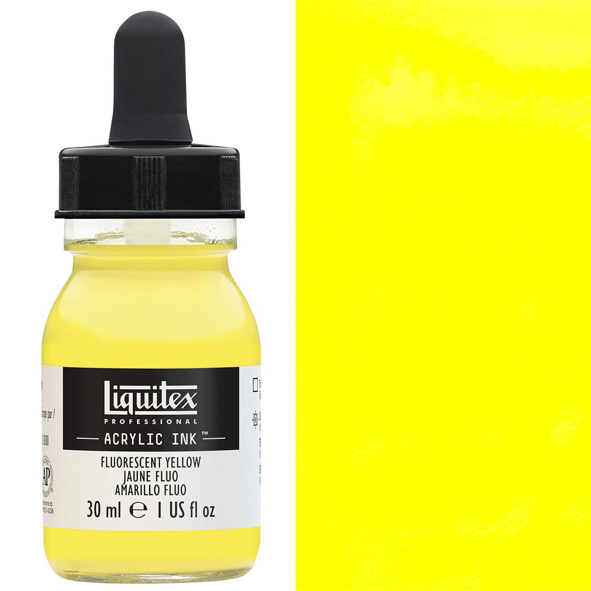 Liquitex - Professional Acrylic Ink - 30ml Fluorescent Yellow