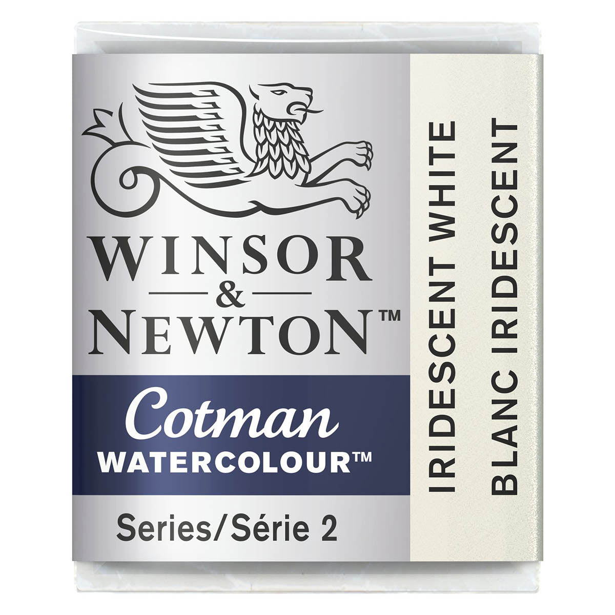 Winsor & Newton Cotman Watercolour Half Pan Iridescent White - Winsor & Newton at DRK Crafts