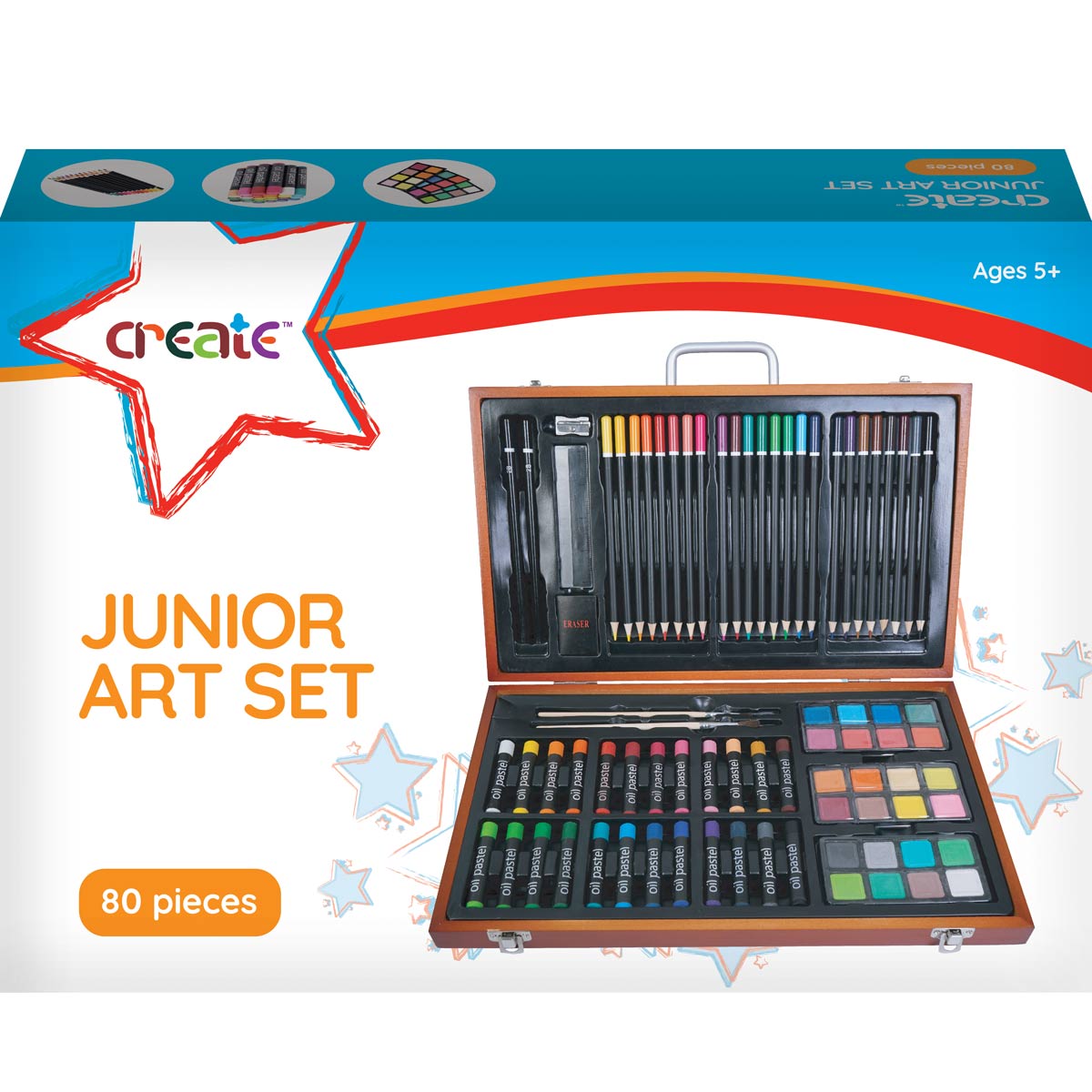 Create Wooden Junior Art Set