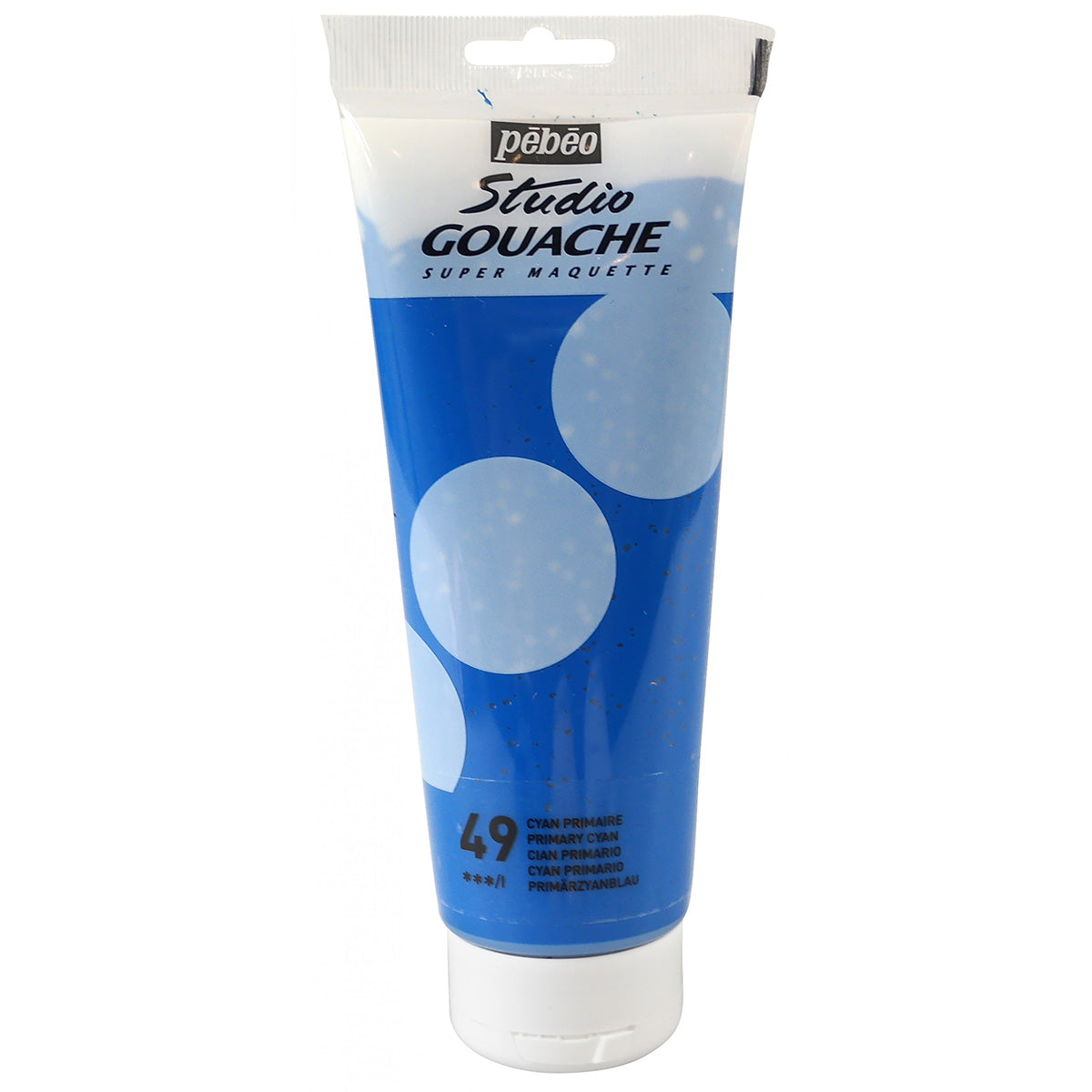 Pebeo Studio Gouache Primary Cyan (220ml)