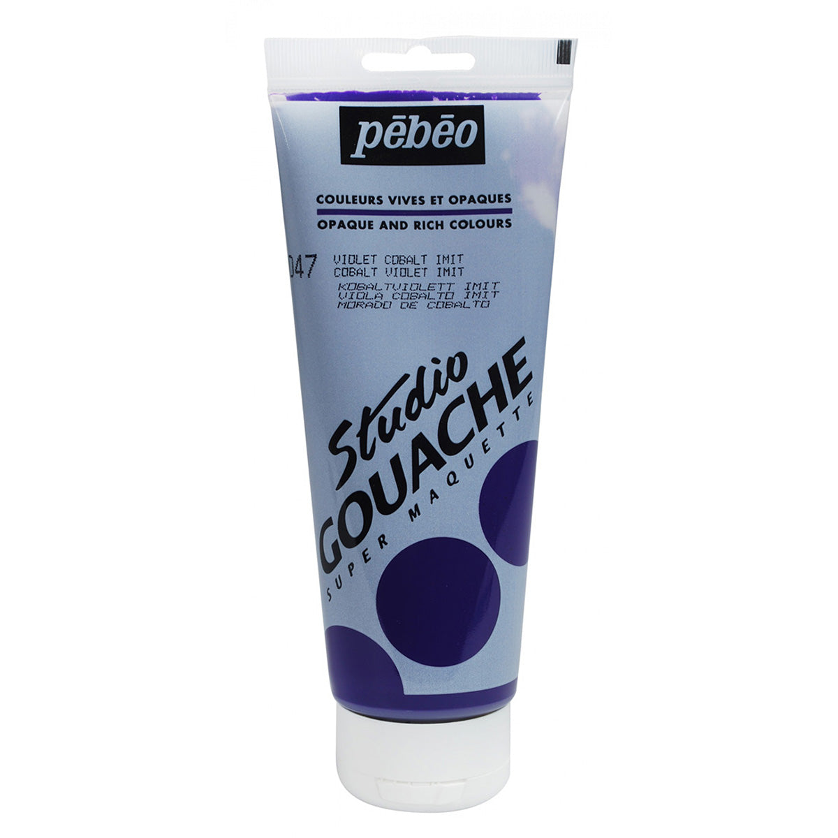 Pebeo Studio Gouache Cobalt Violet (220ml)