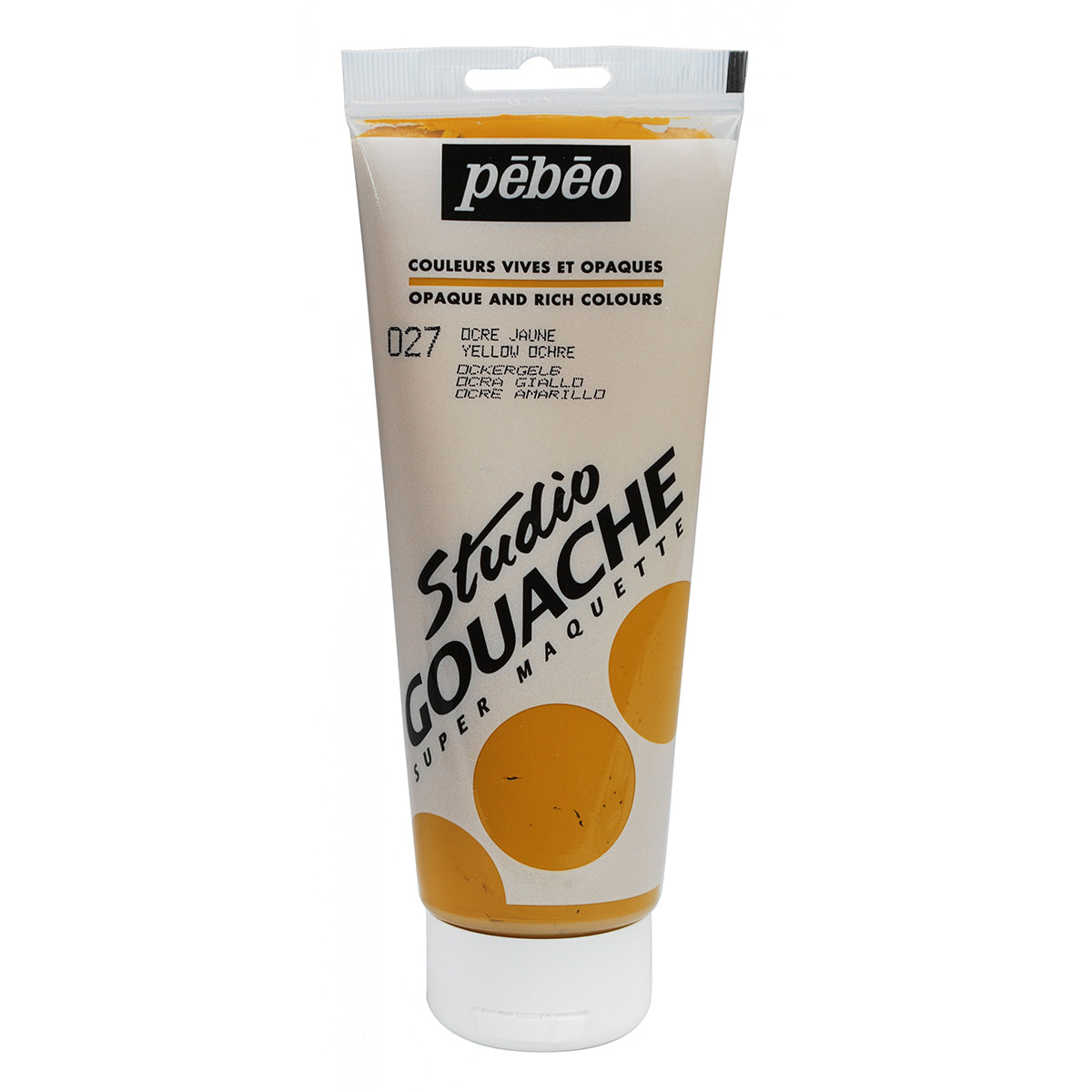 Pebeo Studio Gouache Yellow Ochre (220ml)