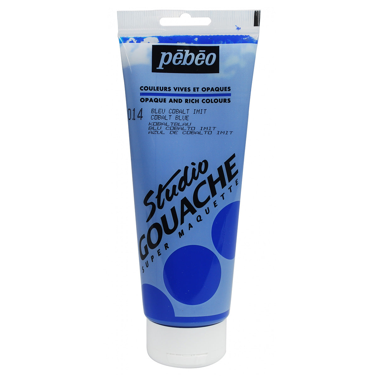 Pebeo Studio Gouache Cobalt Blue I (220ml)