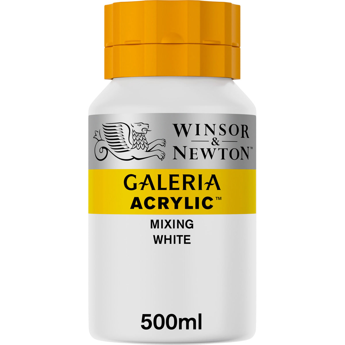 Winsor & Newton Galeria Acrylic 500ml Mixing White - Winsor & Newton at DRK Crafts