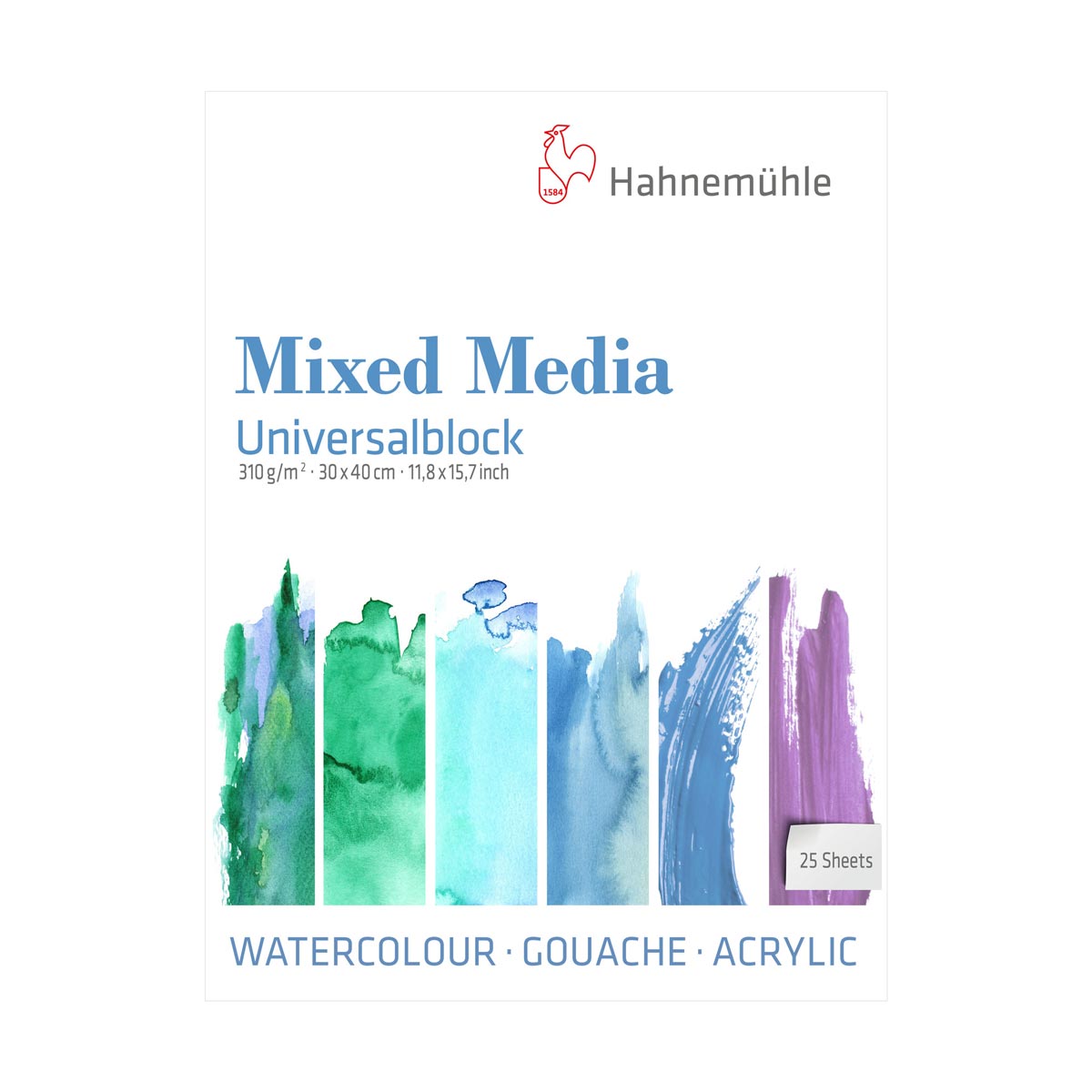 Hahnemuhle Mix Media Universal Pad 30 x 41cm