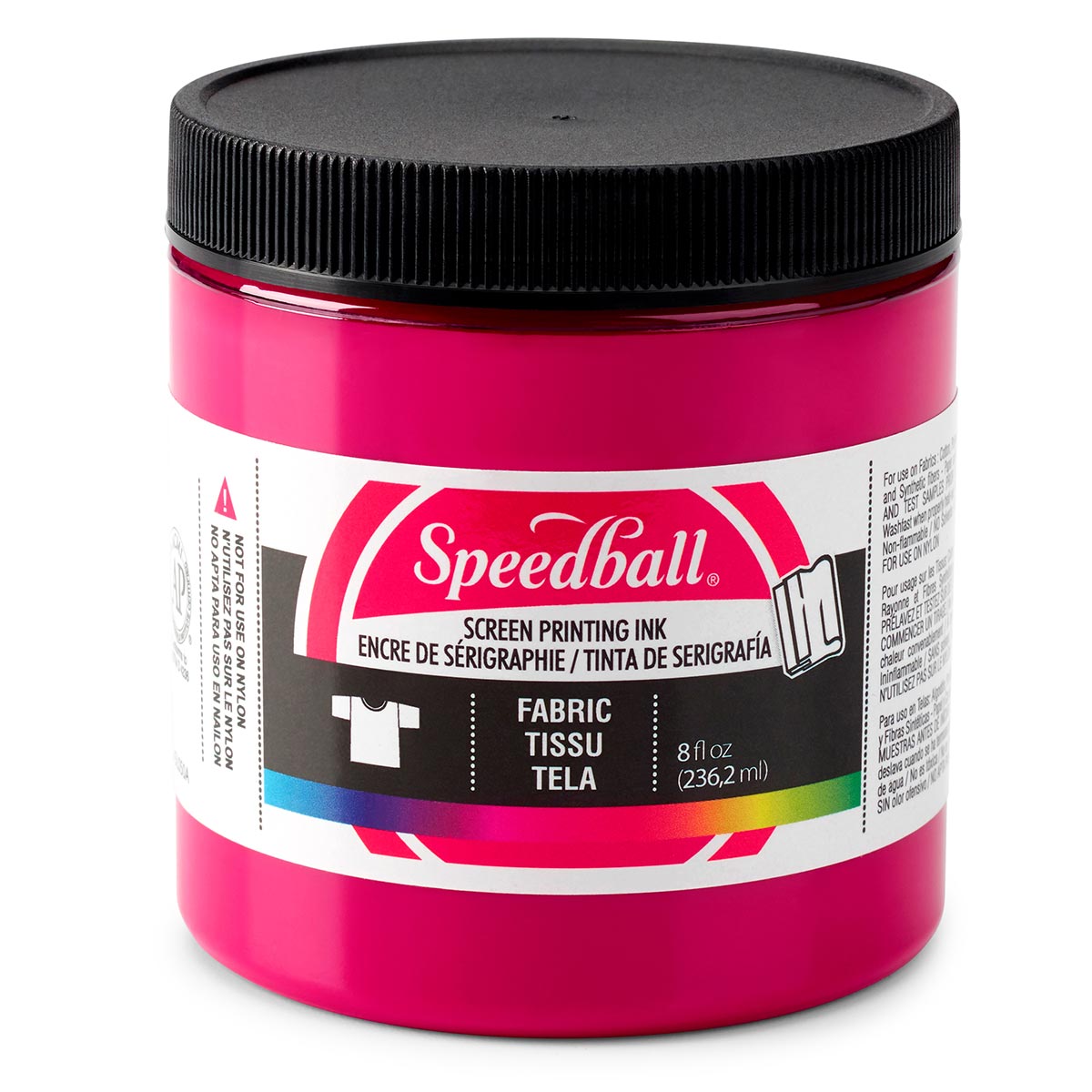 Speedball Fabric Screen Printing Ink – Process Magenta – 236ml (8oz) by Speedball